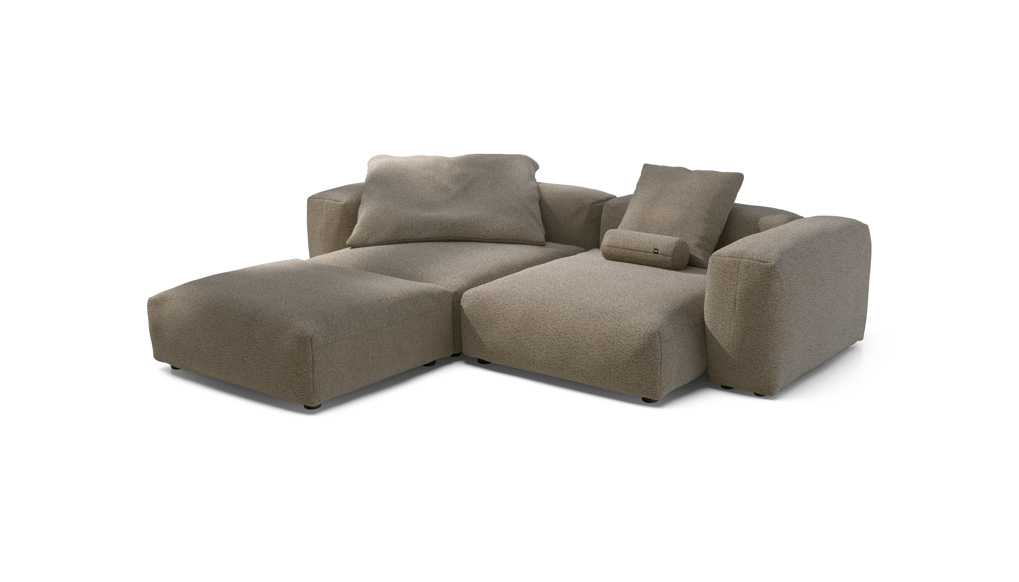 vetsak Sofa Set 03 divano angolare modulare tortora 272x220