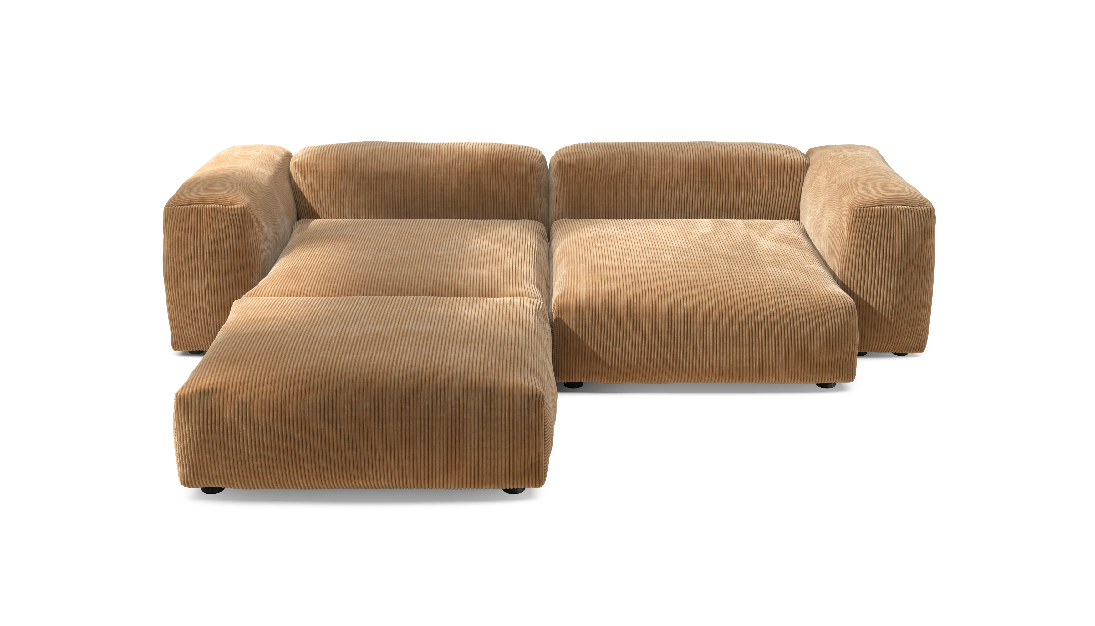 vetsak Sofa Set 03 divano cammello Cord Velour 272x220