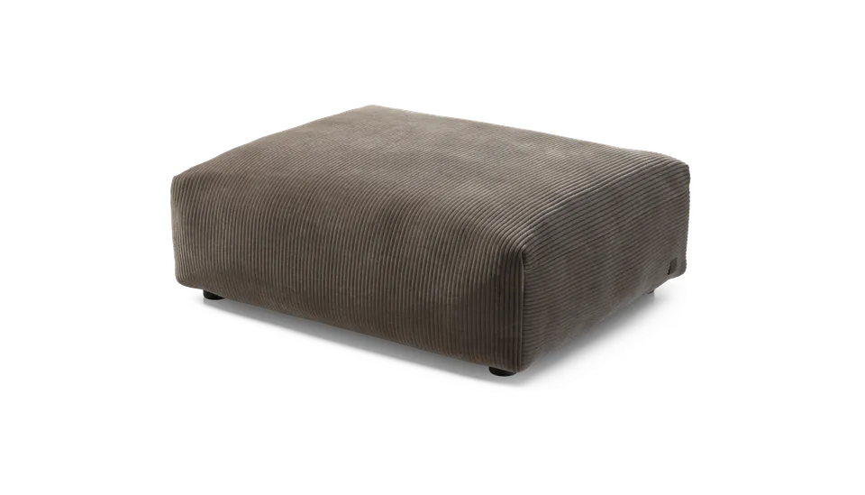vetsak Seat L fodera seduta divano Cord Velour moca 105x84