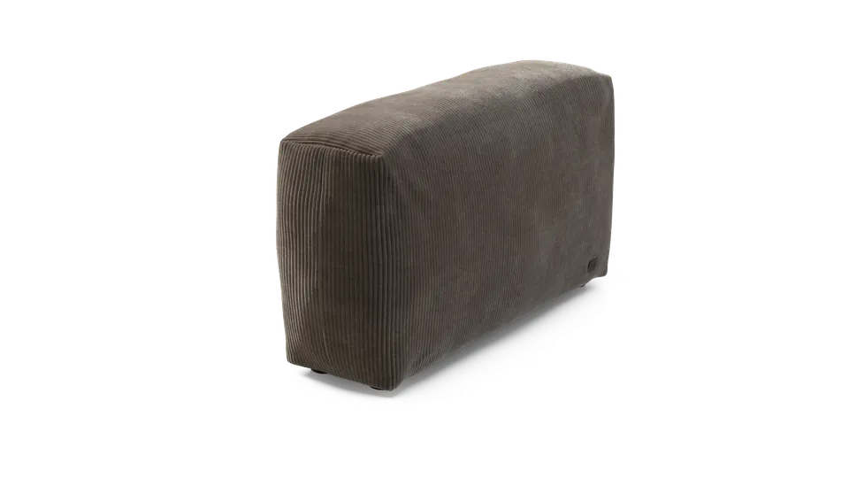 vetsak Cover Sofa Side Large fodera velluto moka