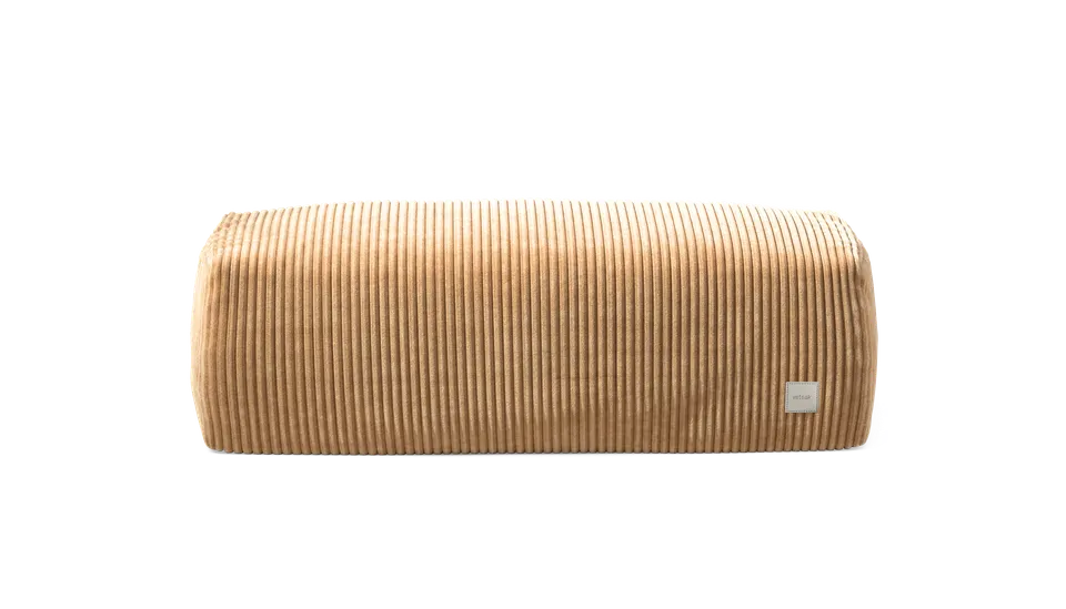 vetsak Lounge Pillow cuscino divano velluto camel