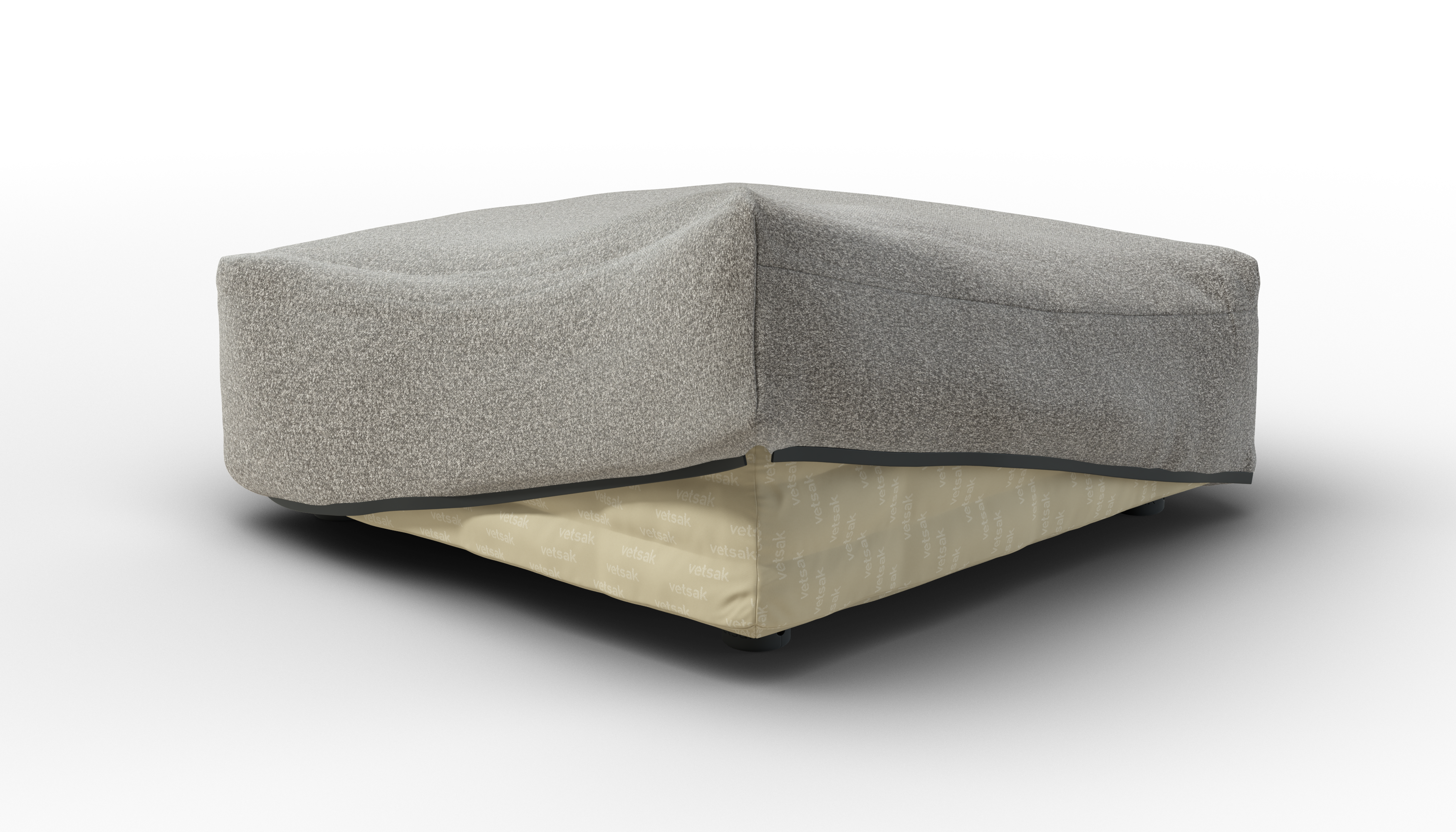 vetsak Cover Sofa Seat Medium fodera platinum 84x84
