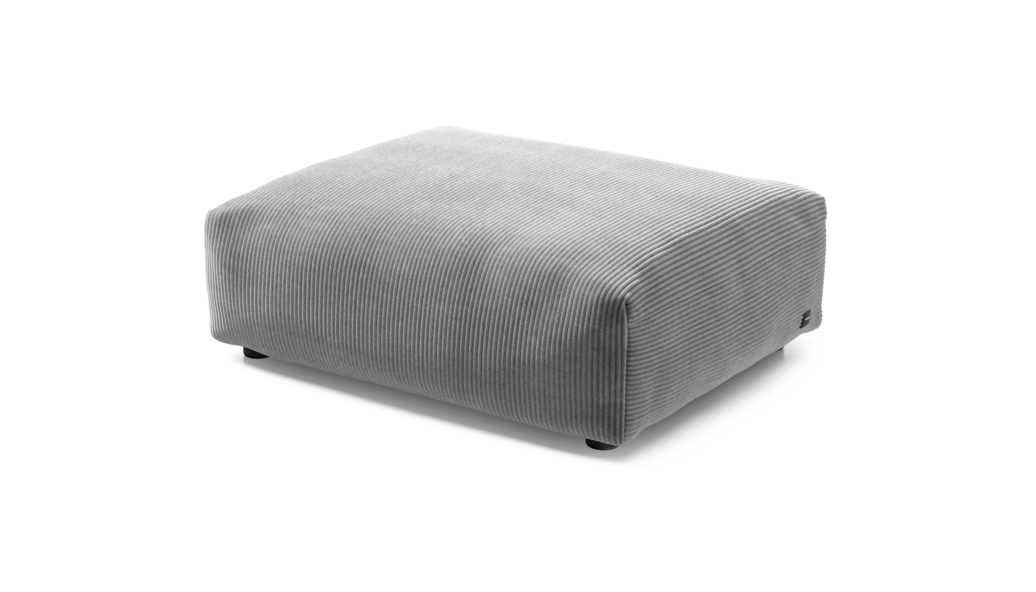 vetsak Sofa Seat Large modulo divano grigio chiaro 105x84 velluto