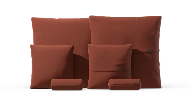 vetsak Pillow Set 3 set cuscini zafferano da esterno