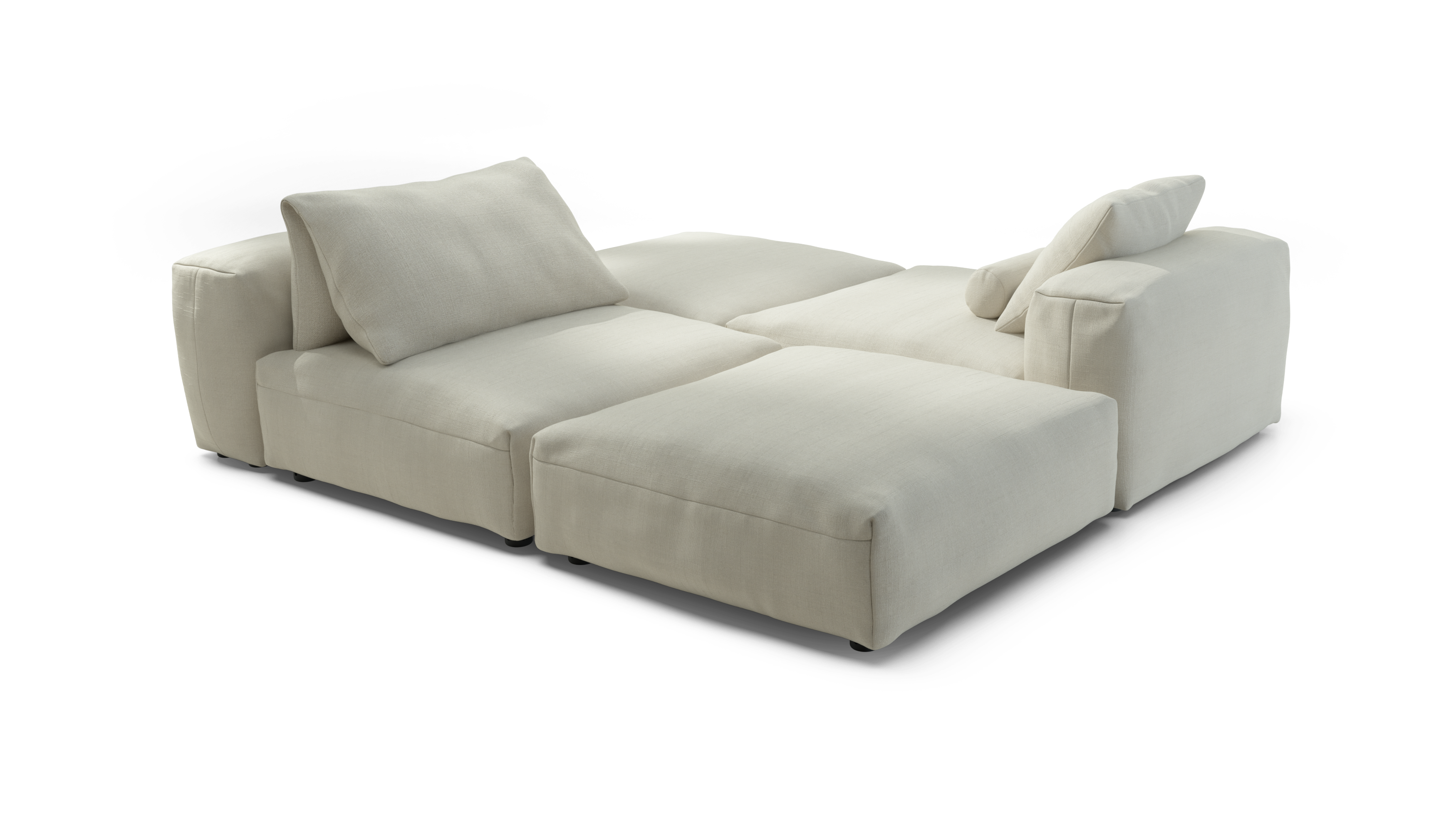 vetsak Sofa Set 08 Daybed divano esterno creme 210x241