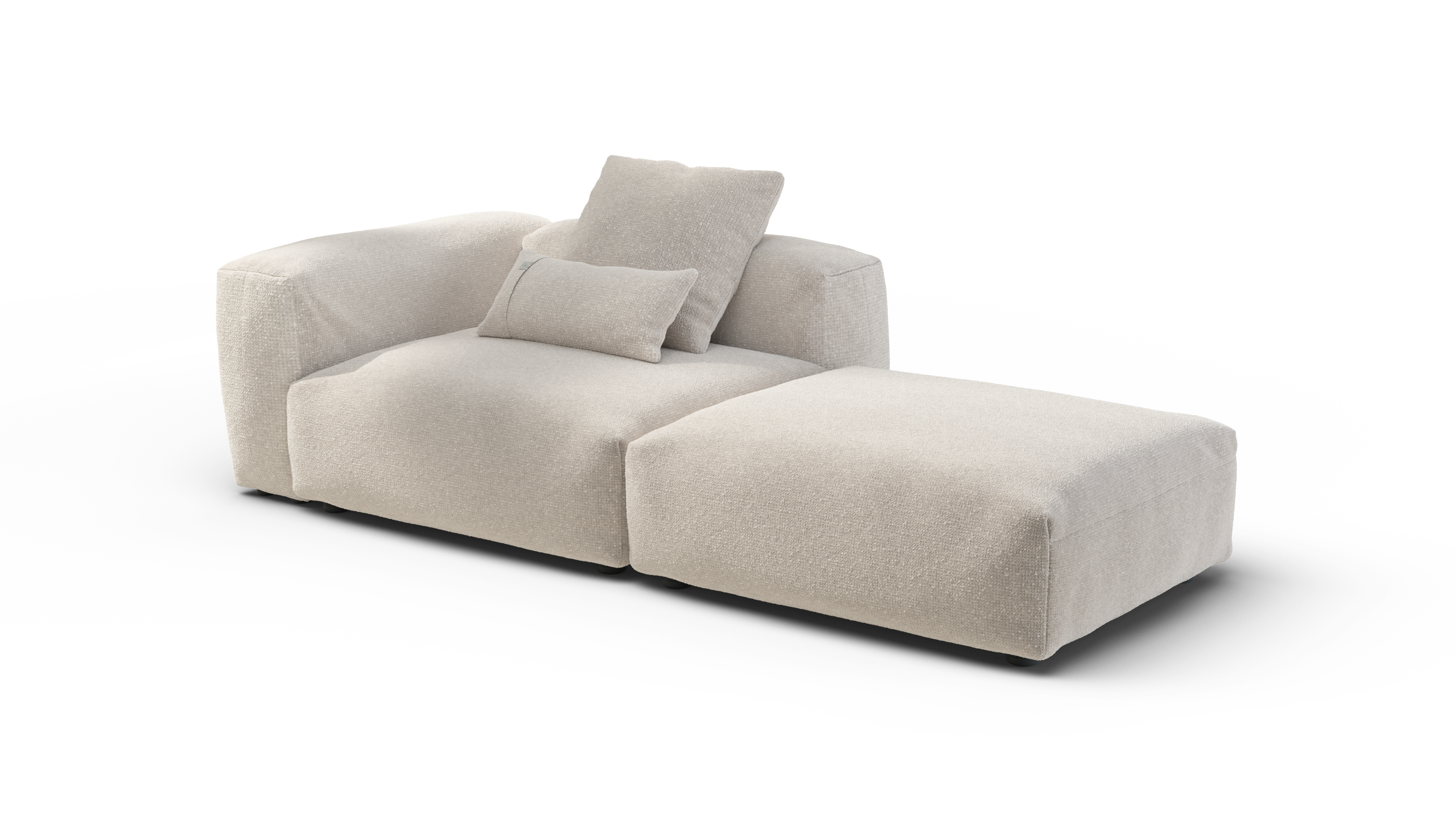 Vetsak Sofa Set 01 Large divano modulare crema 210x115