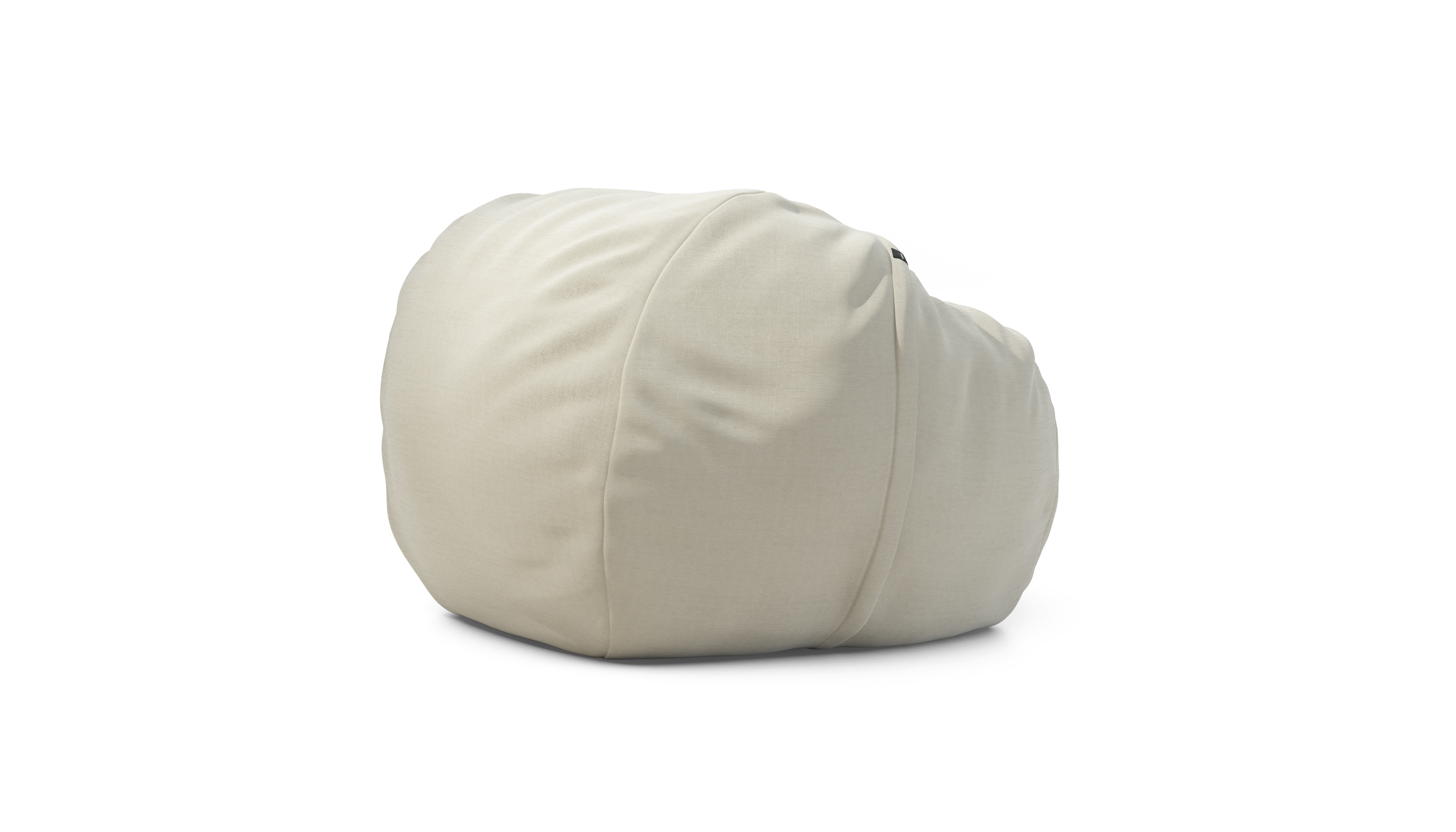 vetsak Cover Beanbag Medium fodera pouf Pique Beige esterno