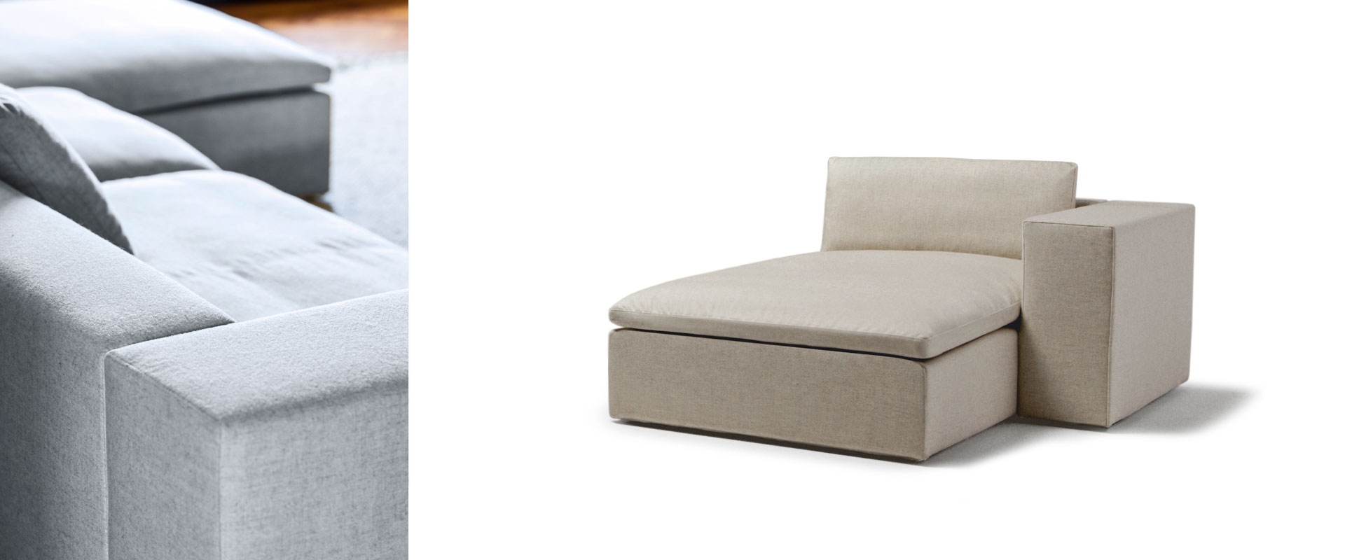 La Cividina Puzzle dormeuse chaise longue design