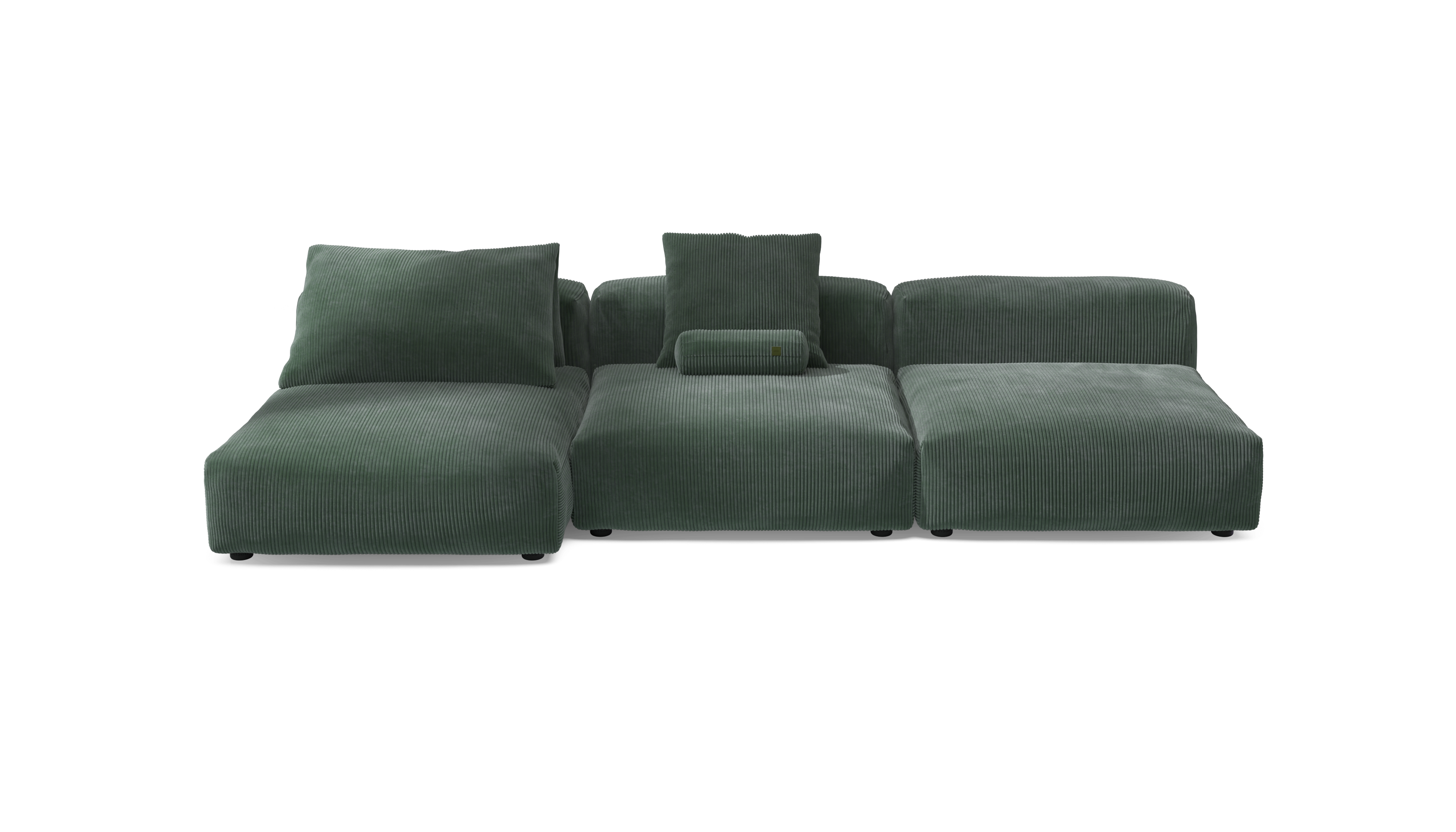 vetsak Sofa Set 04 divano modulare 5 posti velluto hunter