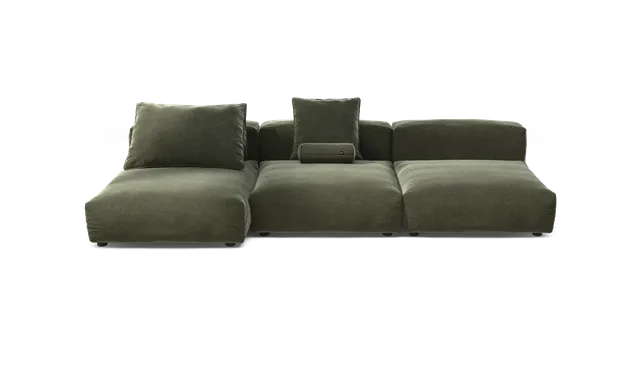 vetsak Set 04 Suave divano 5 posti pine 315x136