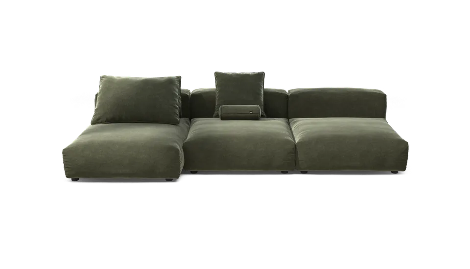 vetsak Set 04 Suave divano 5 posti pine 315x136
