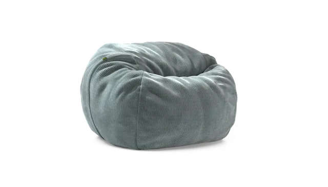 vetsak Beanbag Medium pouf mint velluto coste