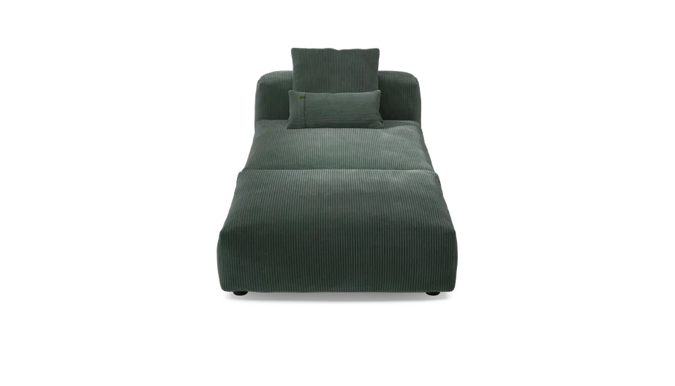 vetsak Sofa Set 07 lettino velluto hunter 105x220