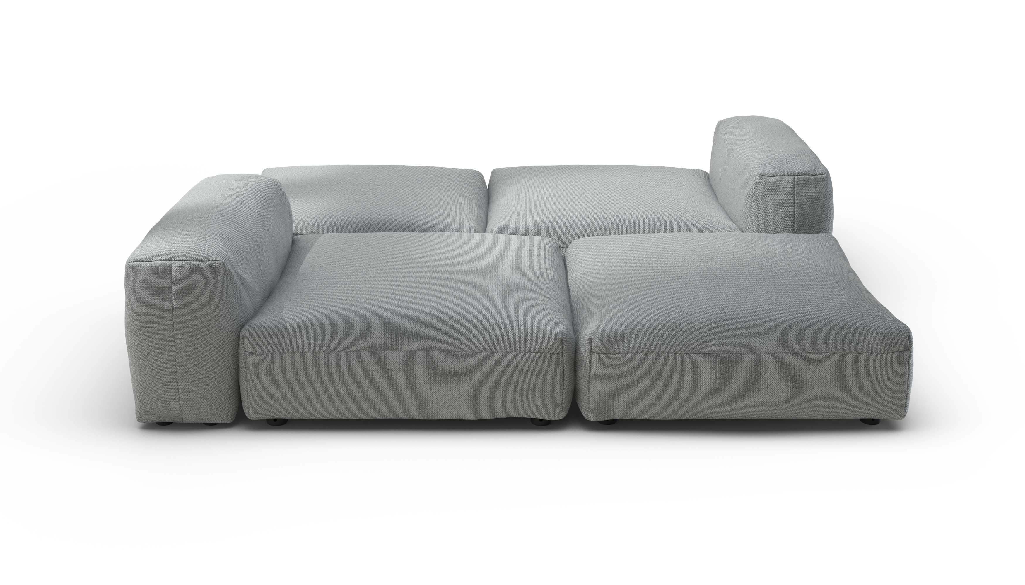 vetsak Sofa Set 08 Daybed divano 6 posti limestone esterno