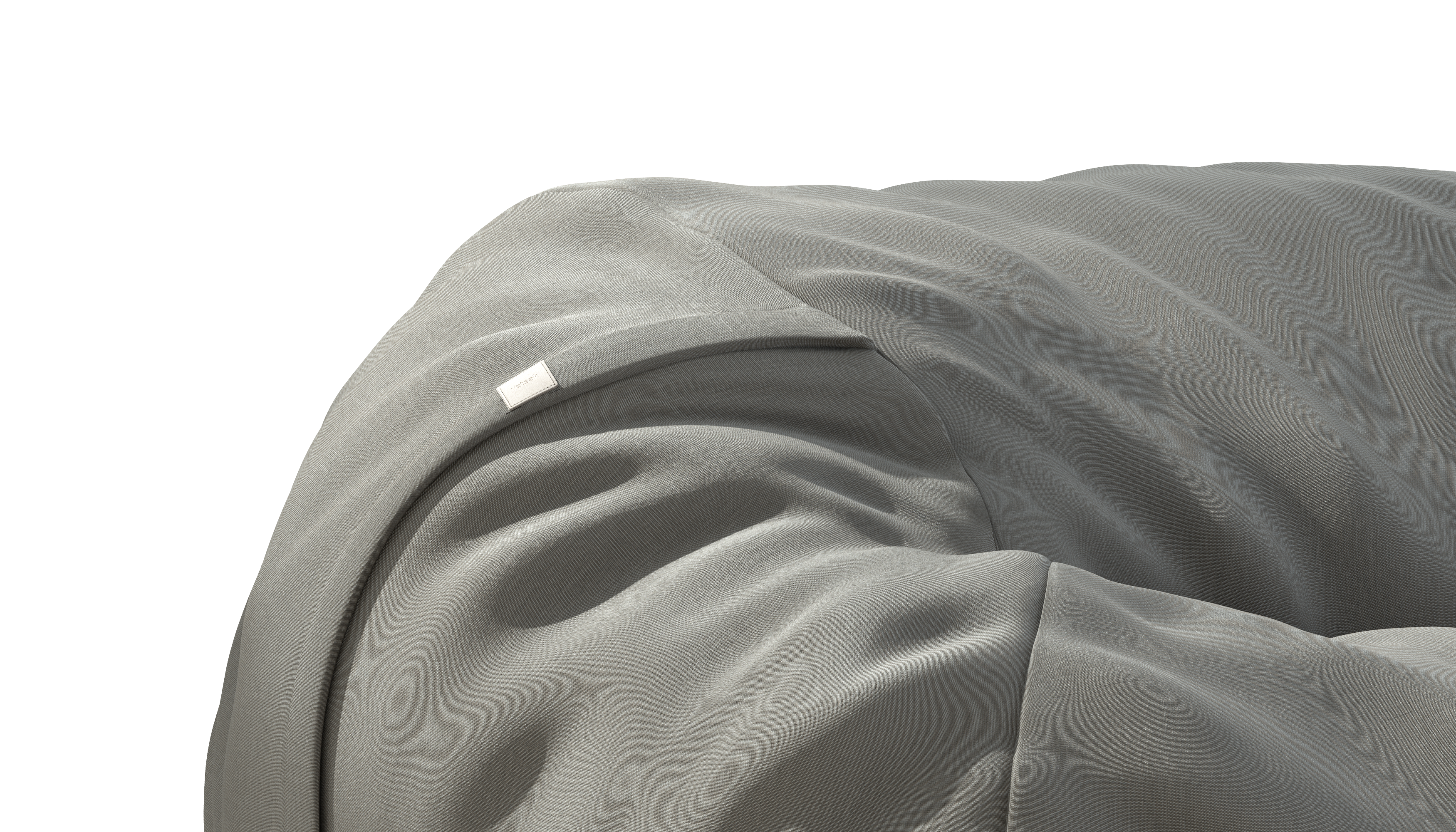 vetsak Beanbag Medium pouf Terrain Flint da esterno