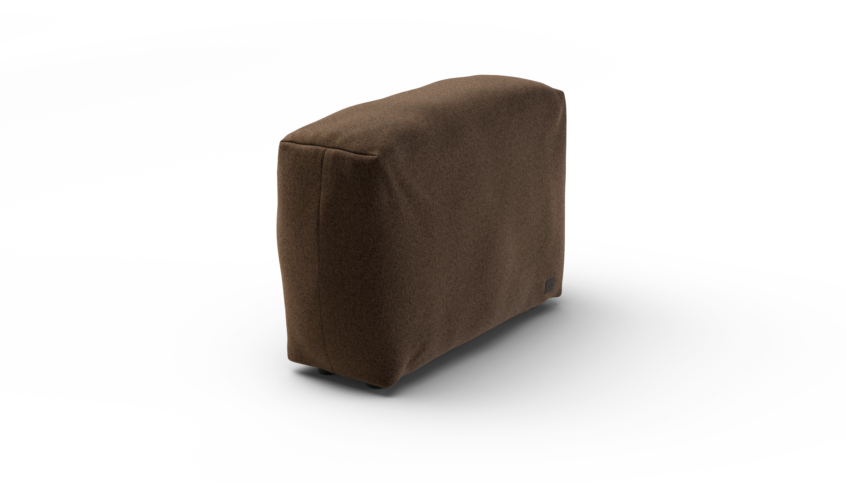 vetsak Sofa Side M modulo divano marrone in pebble