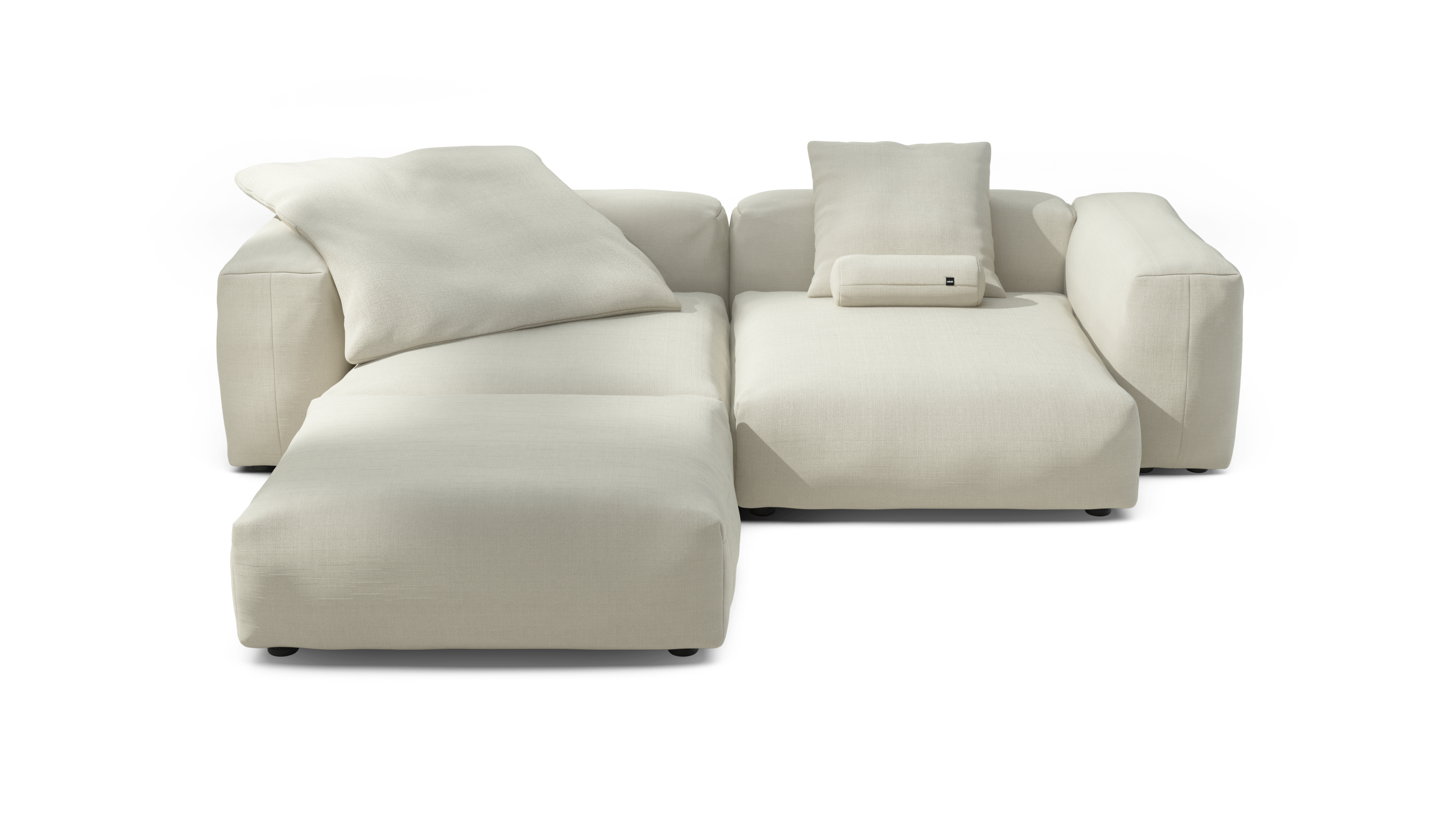 vetsak Set 03 divano modulare crema piqué 272x220
