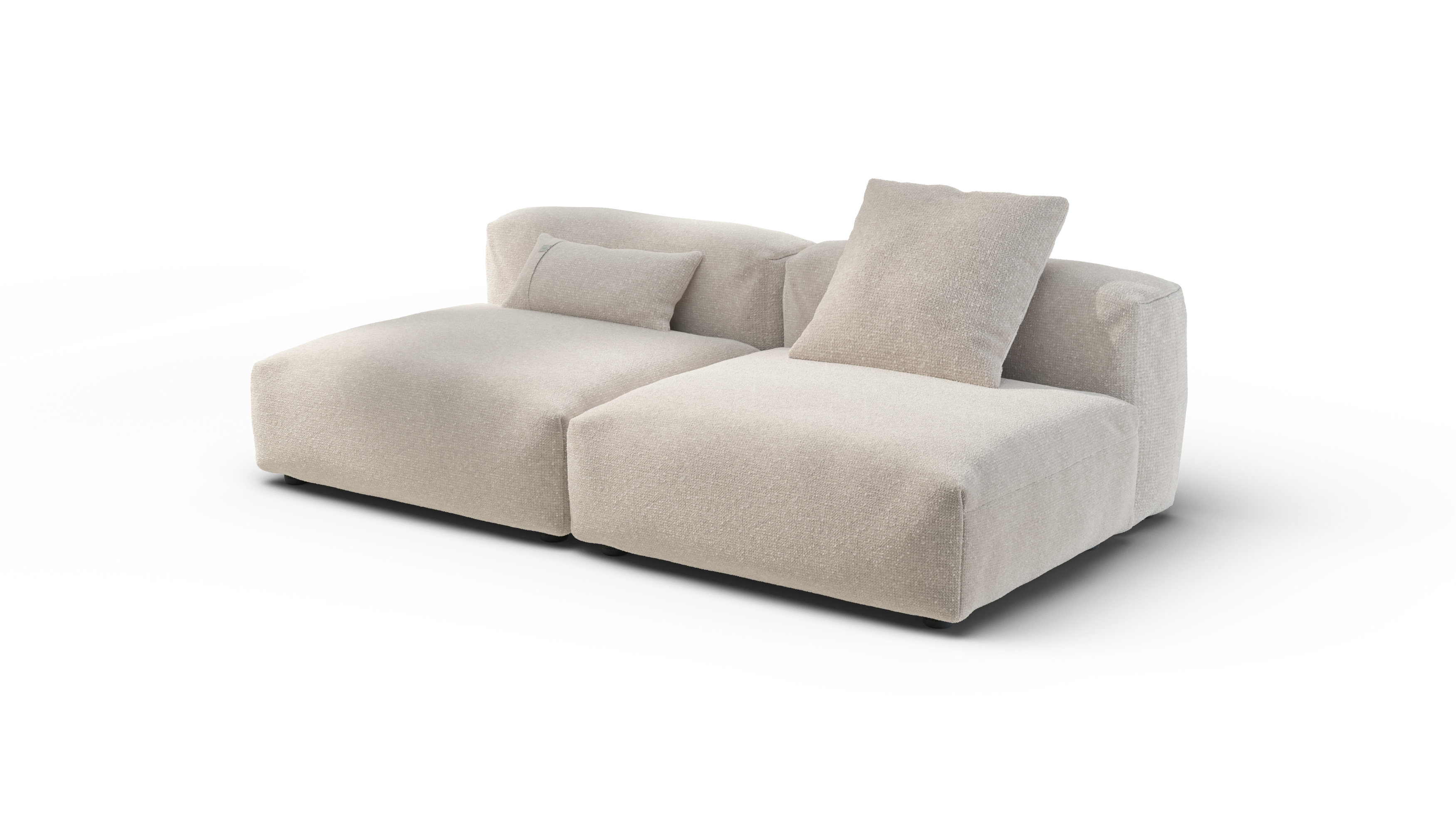 Vetsak Sofa Set 01 Large divano modulare crema 210x115