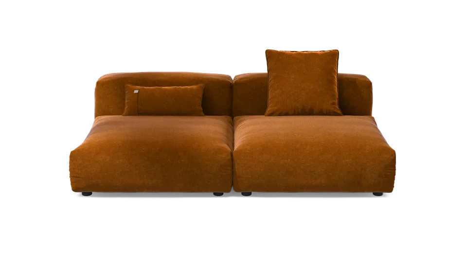 vetsak Sofa Set 01 Large divano miele 210x115 modulare