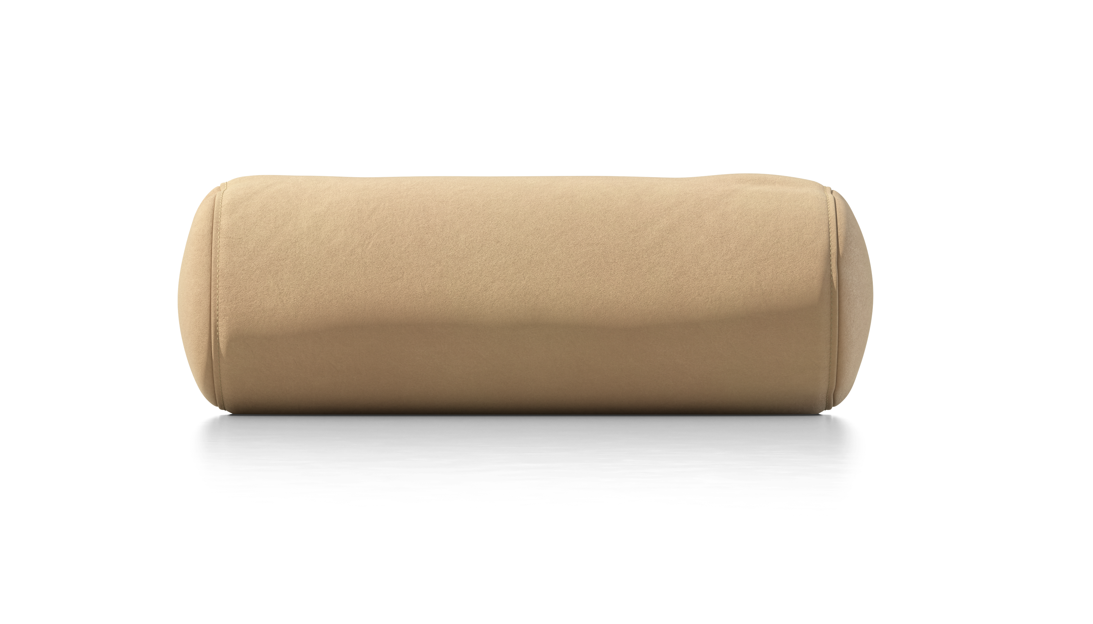 vetsak Noodle cuscino in pelle beige