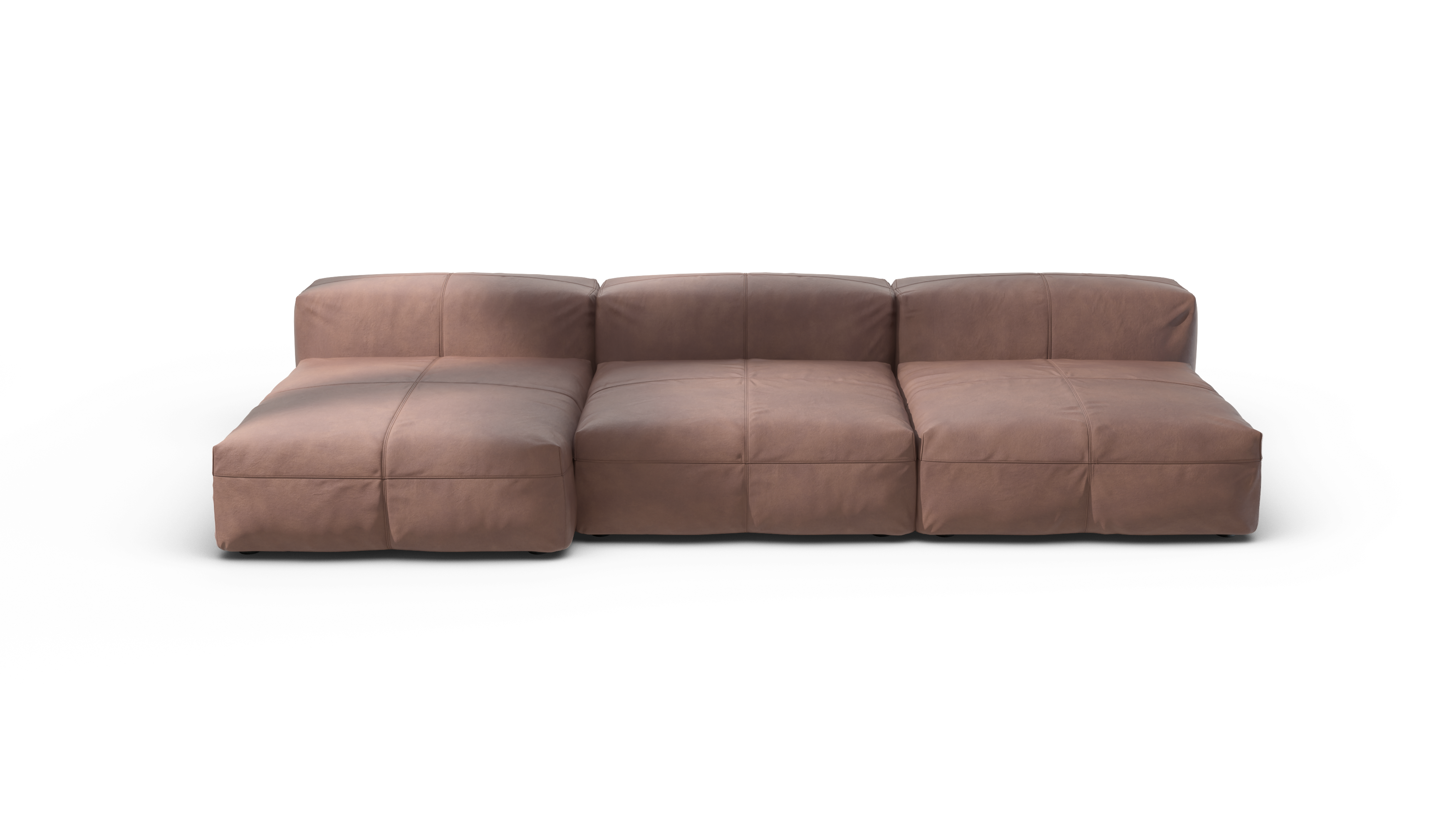 vetsak Sofa Set 04 divano pelle stone 315x136