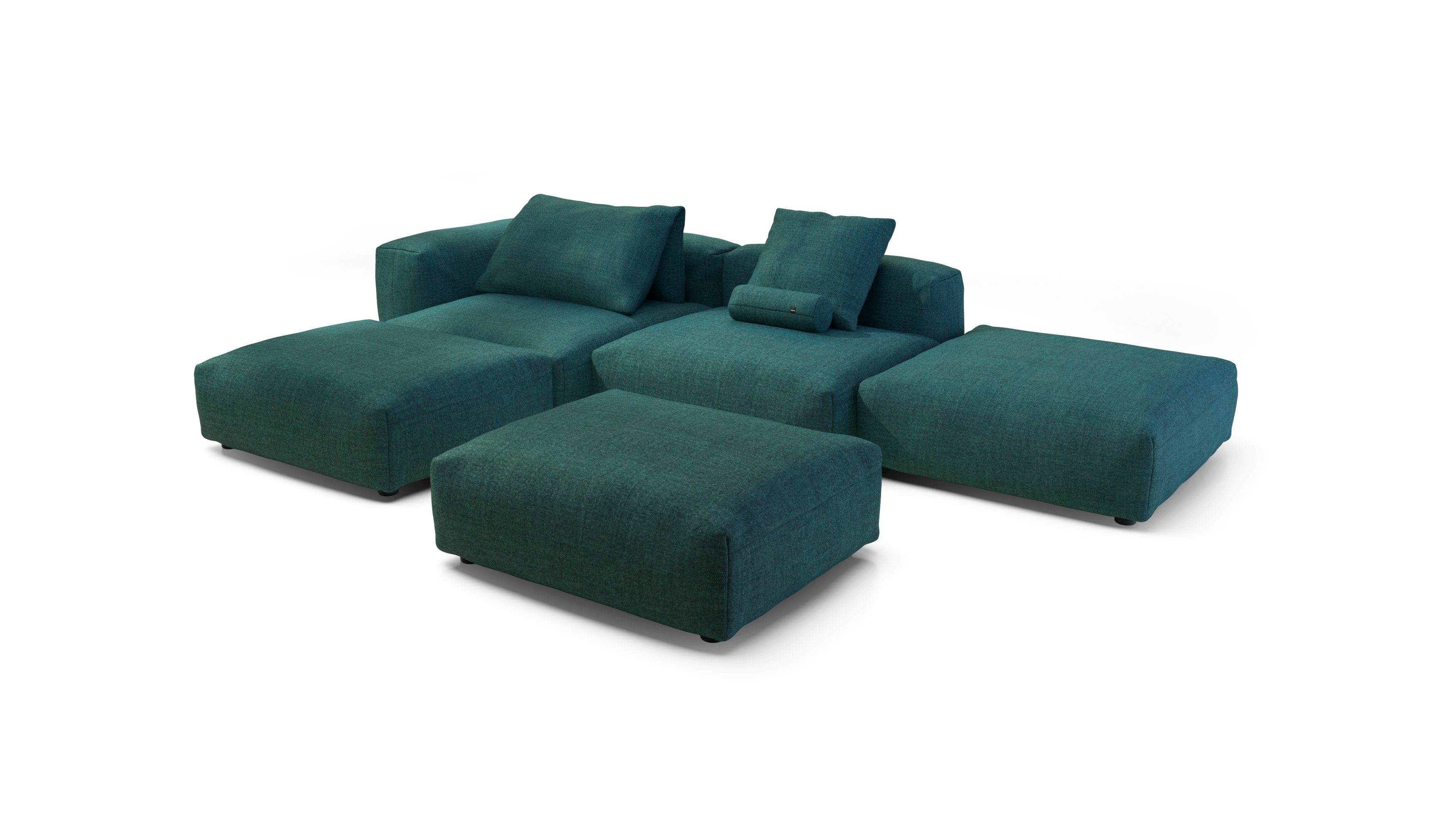 vetsak Set 09 The Island divano modulare Pique Cedar 346x241