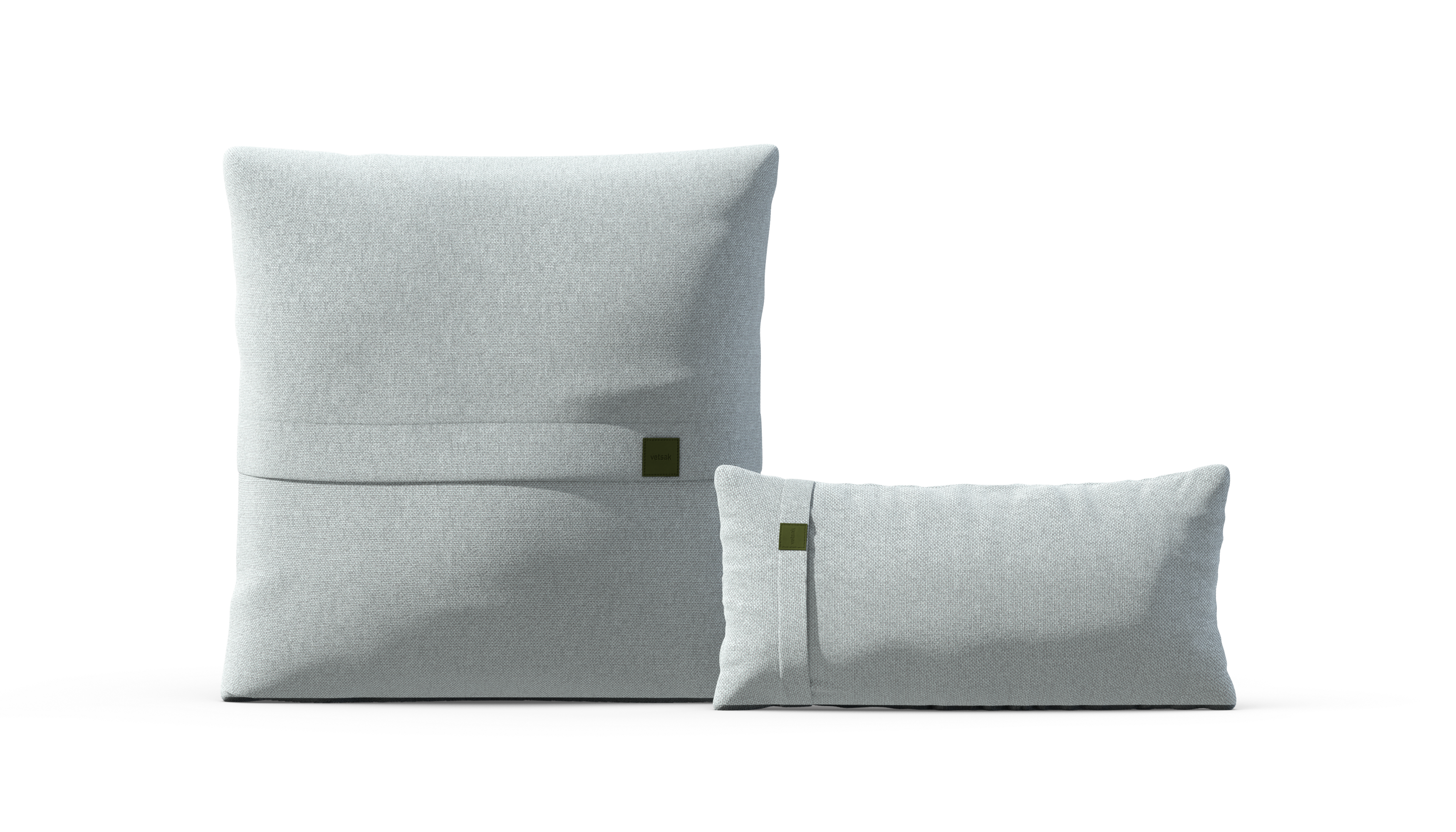 vetsak Pillow Set 1 set cuscini turchese piqué