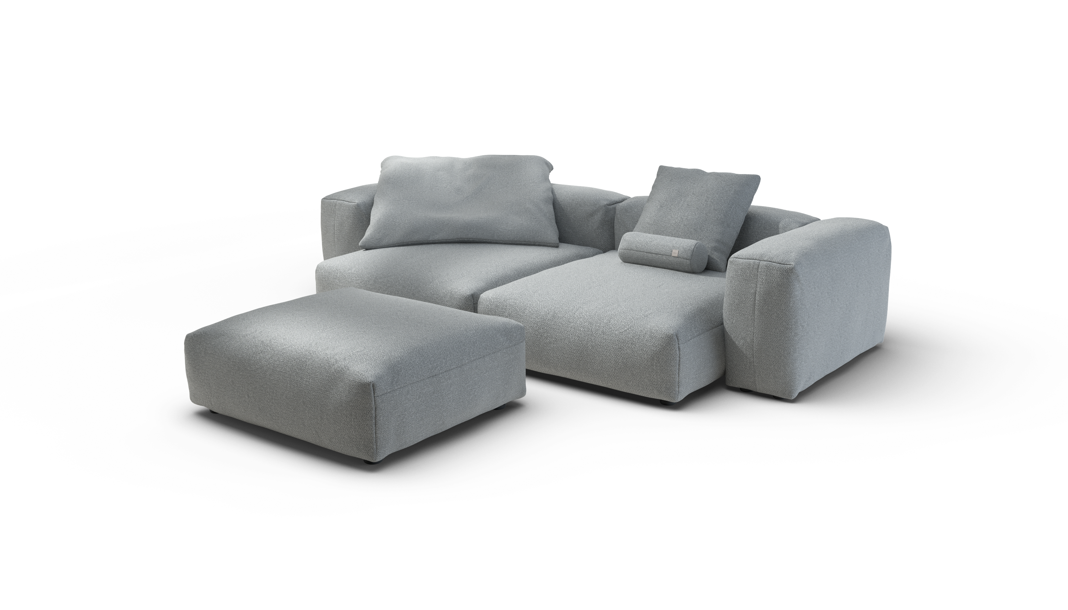 vetsak Sofa Set 03 divano angolare 3,5 posti Limestone
