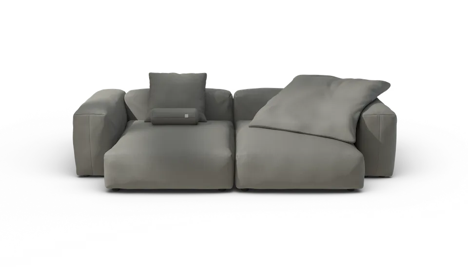Vetsak Sofa Set 02 XLarge divano 272x136 flint da esterno