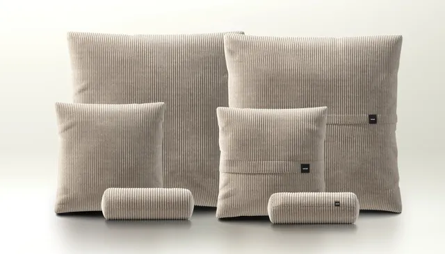 Vetsak Pillow Set 3 set 3 cuscini platino velluto