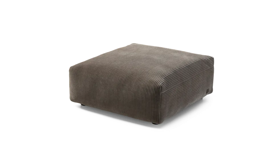 vetsak Sofa Seat Medium modulo divano mocha velluto a coste