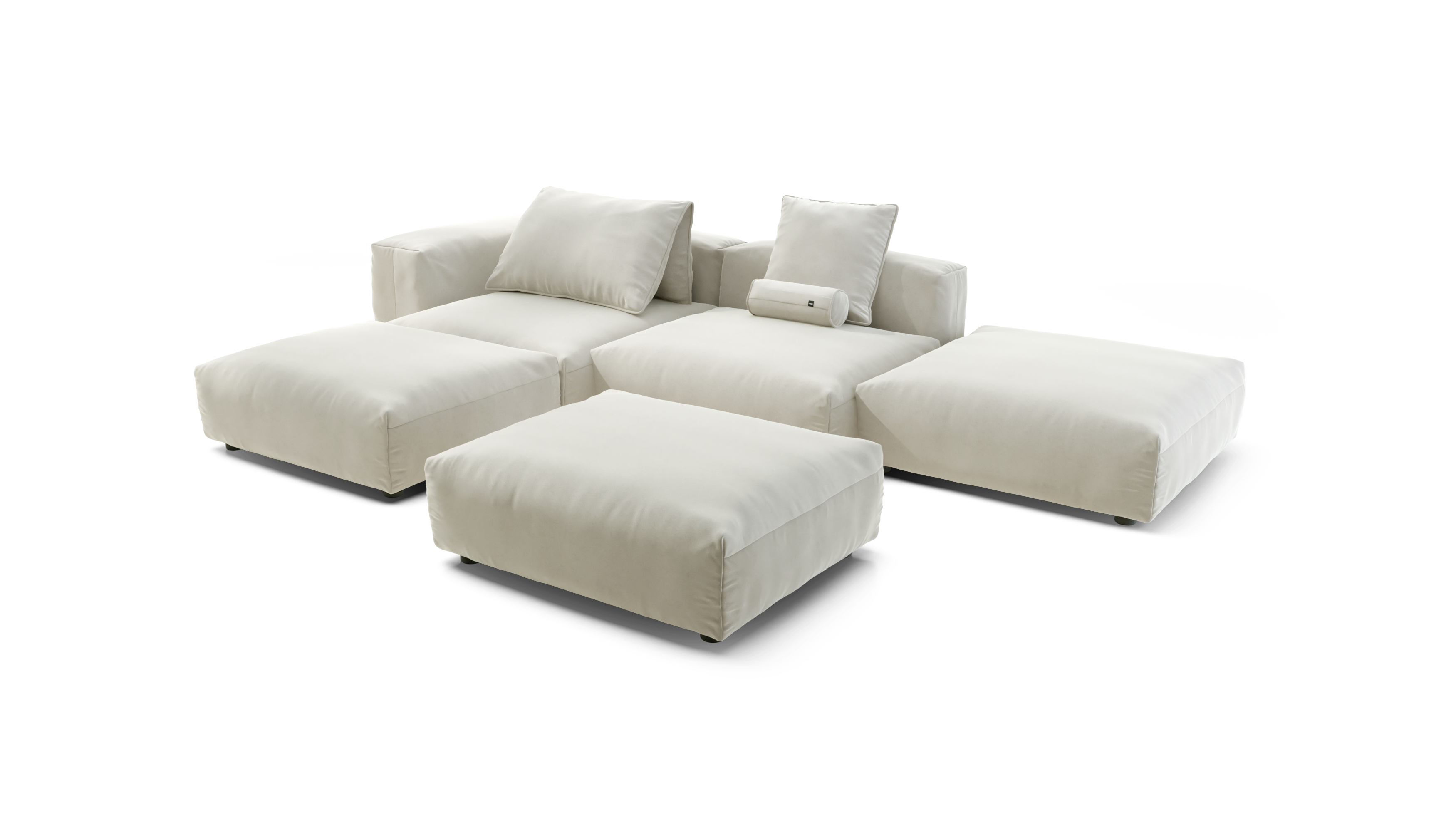 vetsak Sofa Set 09 divano modulare isola Suave perla