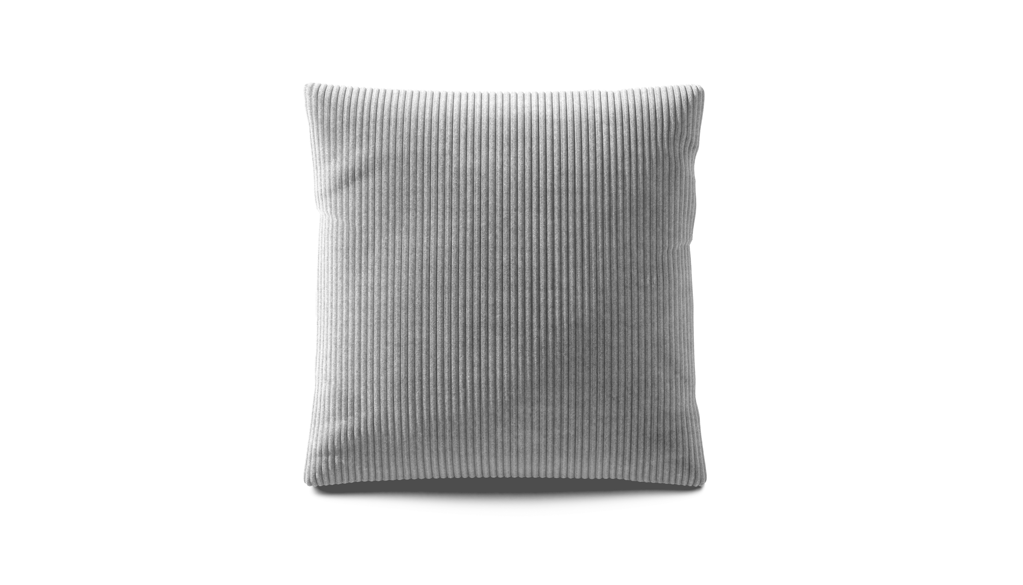 vetsak Big Pillow cuscino Light Grey cord velour