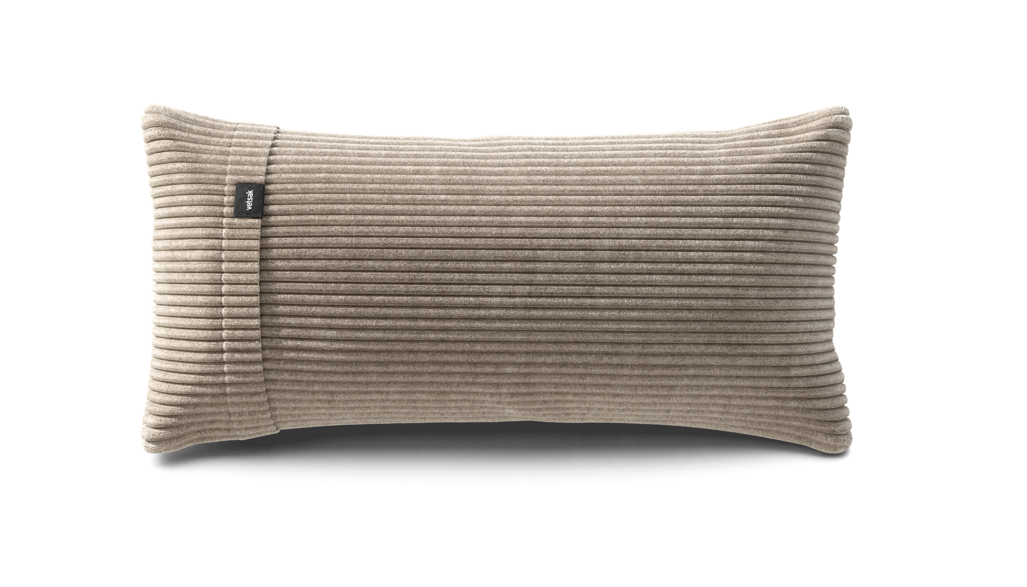 vetsak Pillow cuscino velluto a coste platinum