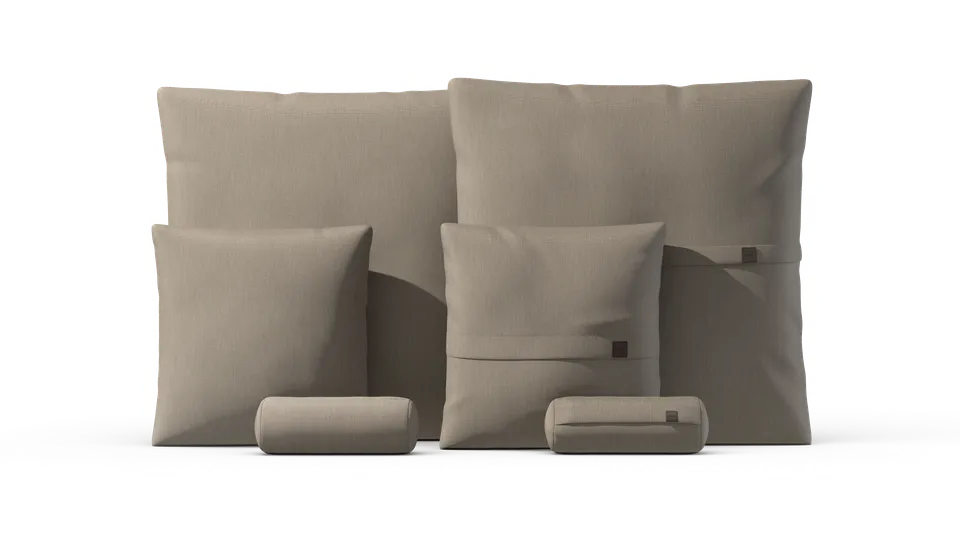 vetsak Pillow Set 3 set cuscini driftwood esterno