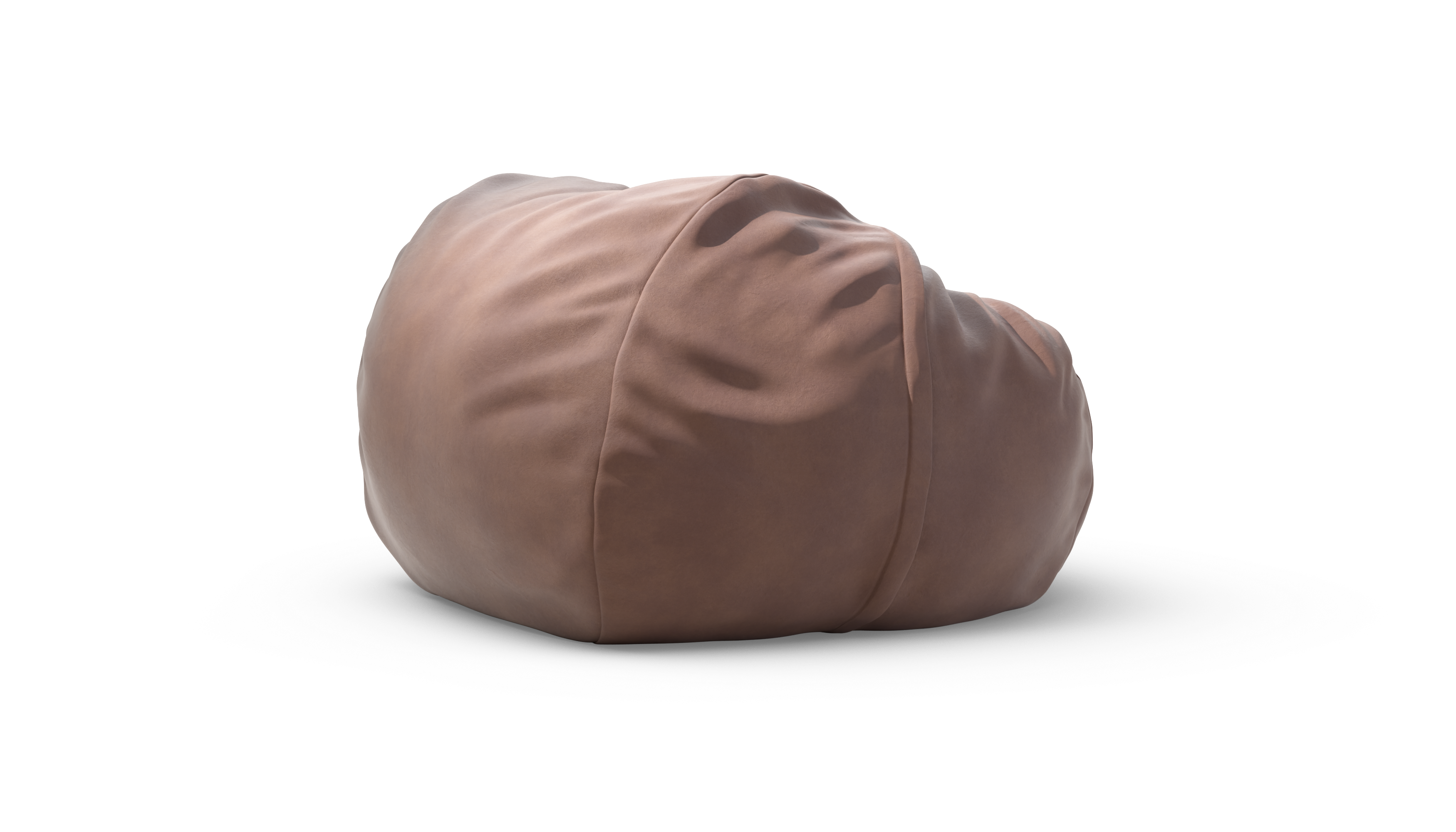 vetsak Beanbag Large fodera pouf pelle stone