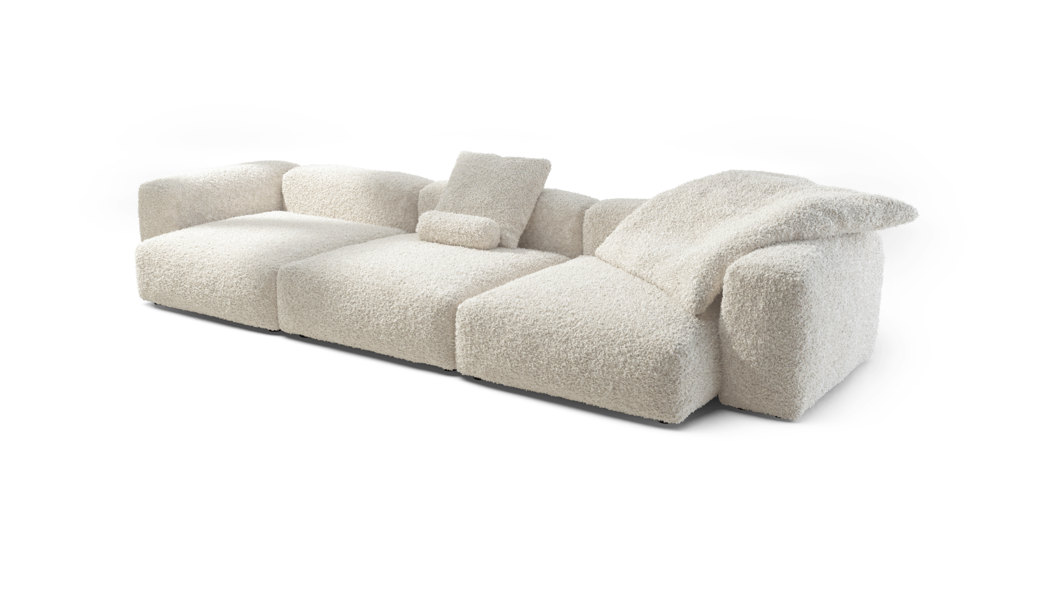 vetsak Sofa Set 05 divano modulare crema Doodle 5 posti angolare