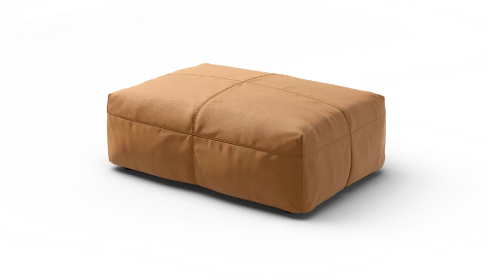 vetsak Sofa Seat Small modulo divano pelle marrone 105x63