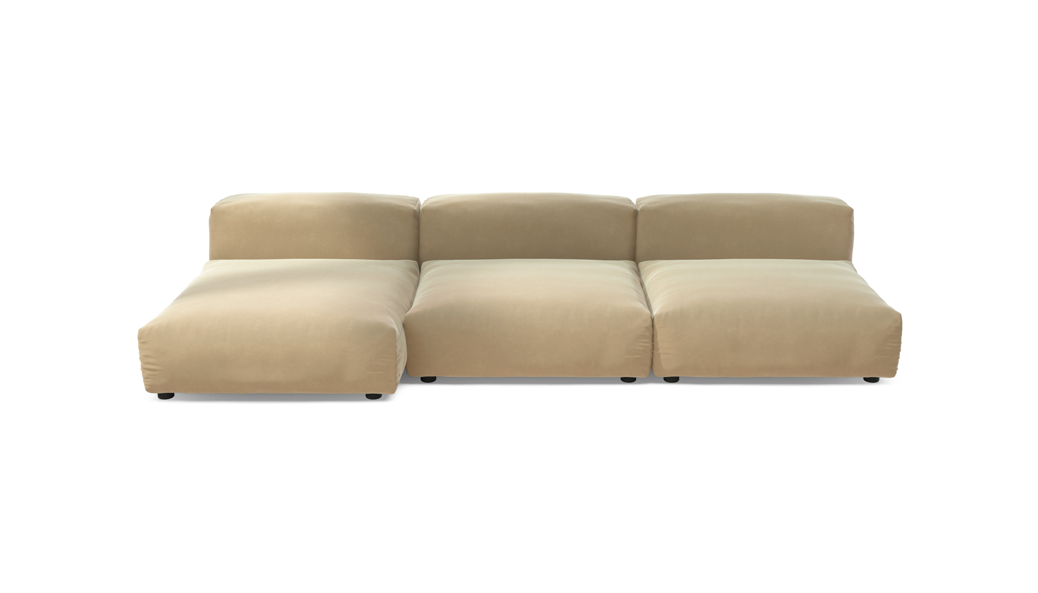 vetsak Sofa Set 04 divano modulare 5 posti Suave crema