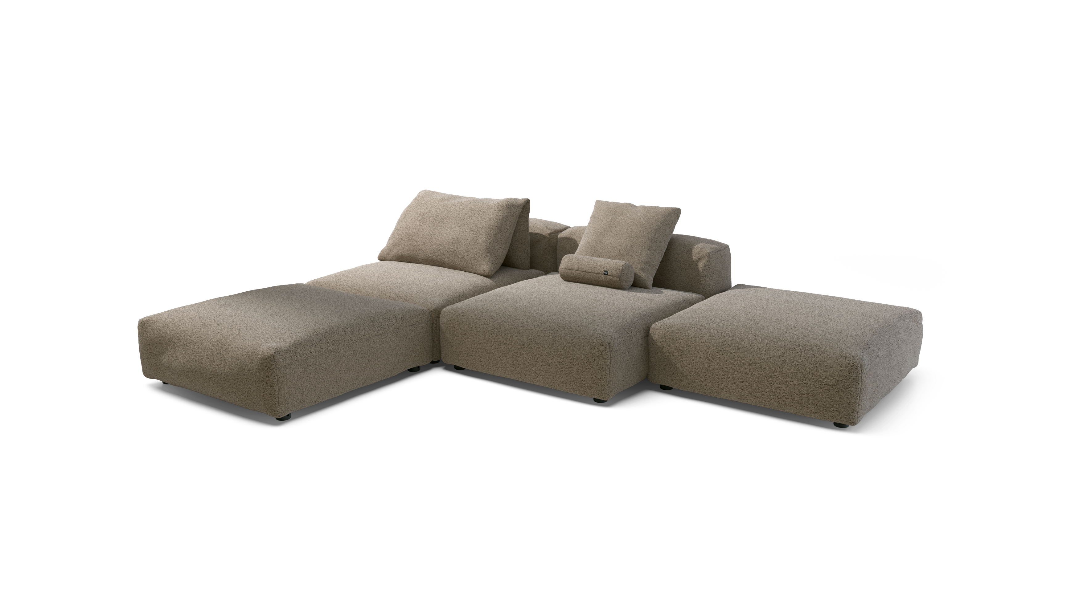 vetsak Sofa Set 08 Daybed divano Loop Loop taupe 6 posti
