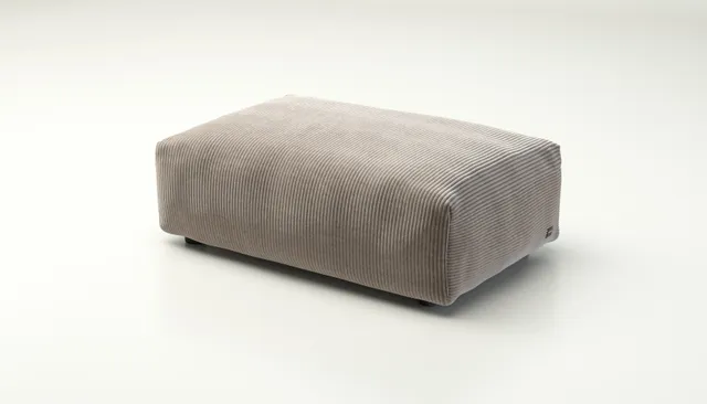 vetsak Cover Sofa Seat Small fodera platinum velluto coste