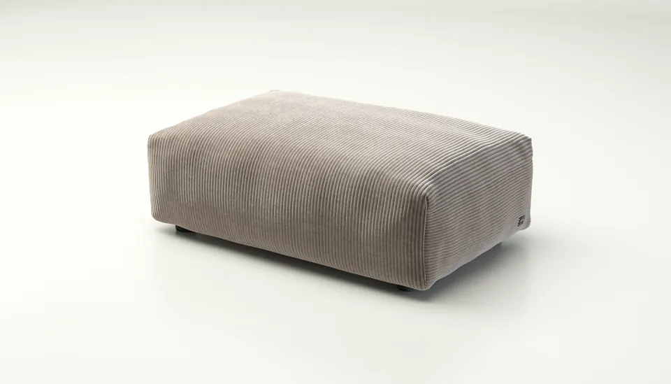 vetsak Cover Sofa Seat Small fodera platinum velluto coste