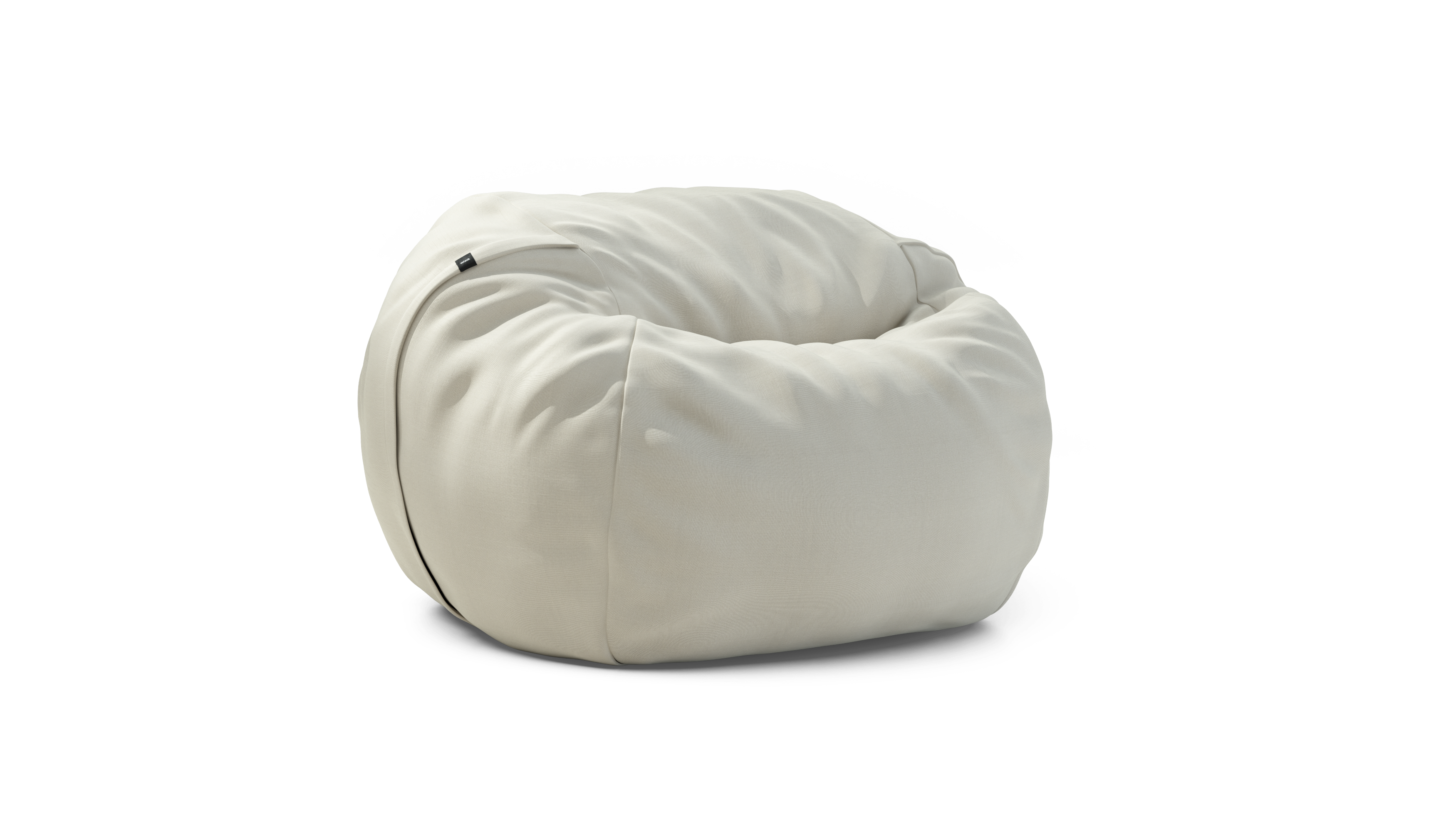 vetsak Beanbag Medium fodera pouf Pique crema outdoor