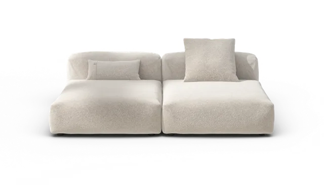 Vetsak Sofa Set 01 Large divano modulare crema 210x115