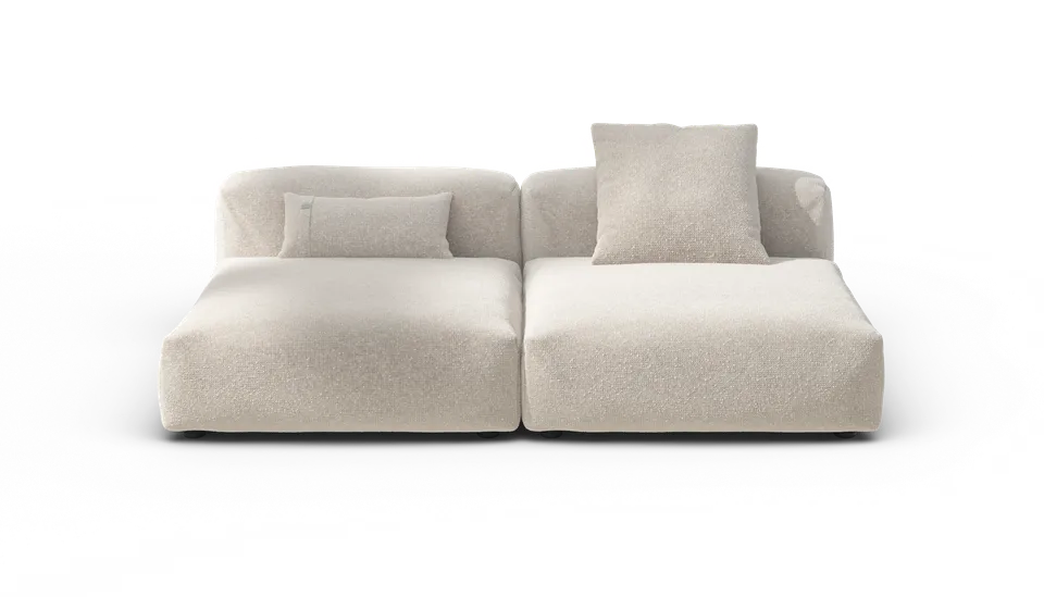 Vetsak Sofa Set 01 Large divano modulare crema 210x115