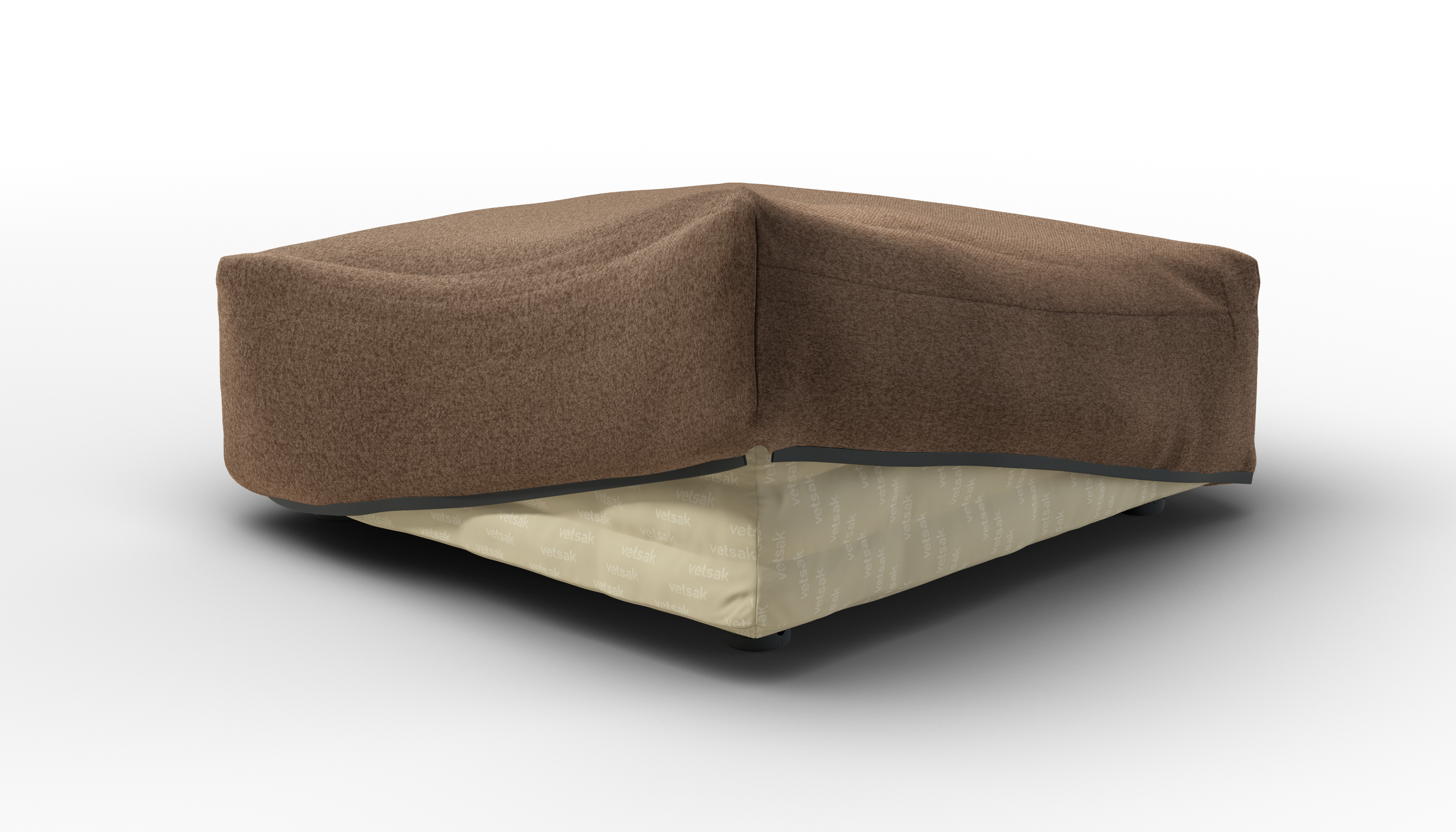 vetsak Cover Sofa Seat XLarge fodera umber pebble