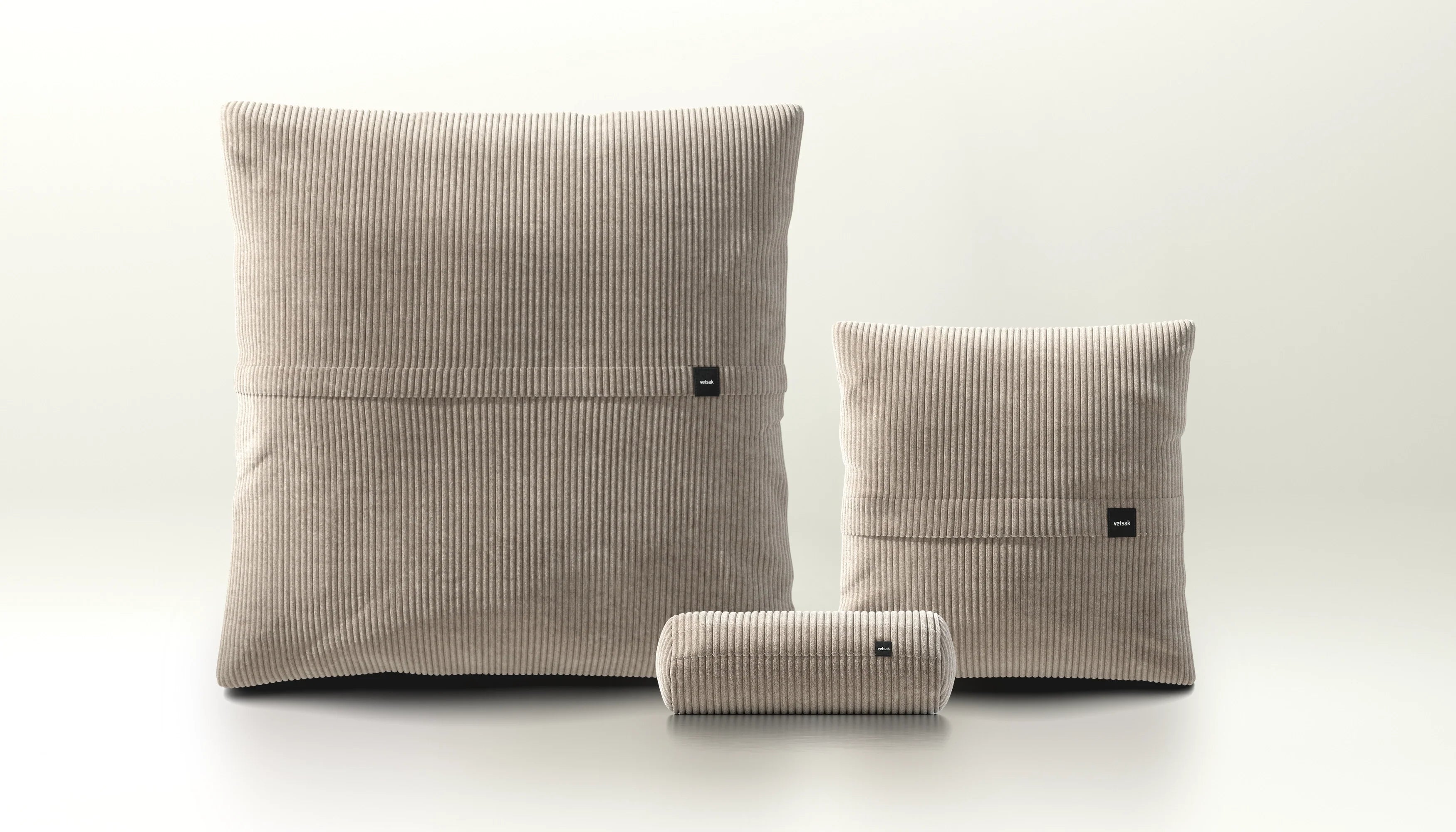 vetsak Pillow Set 2 set 2 cuscini velluto platino