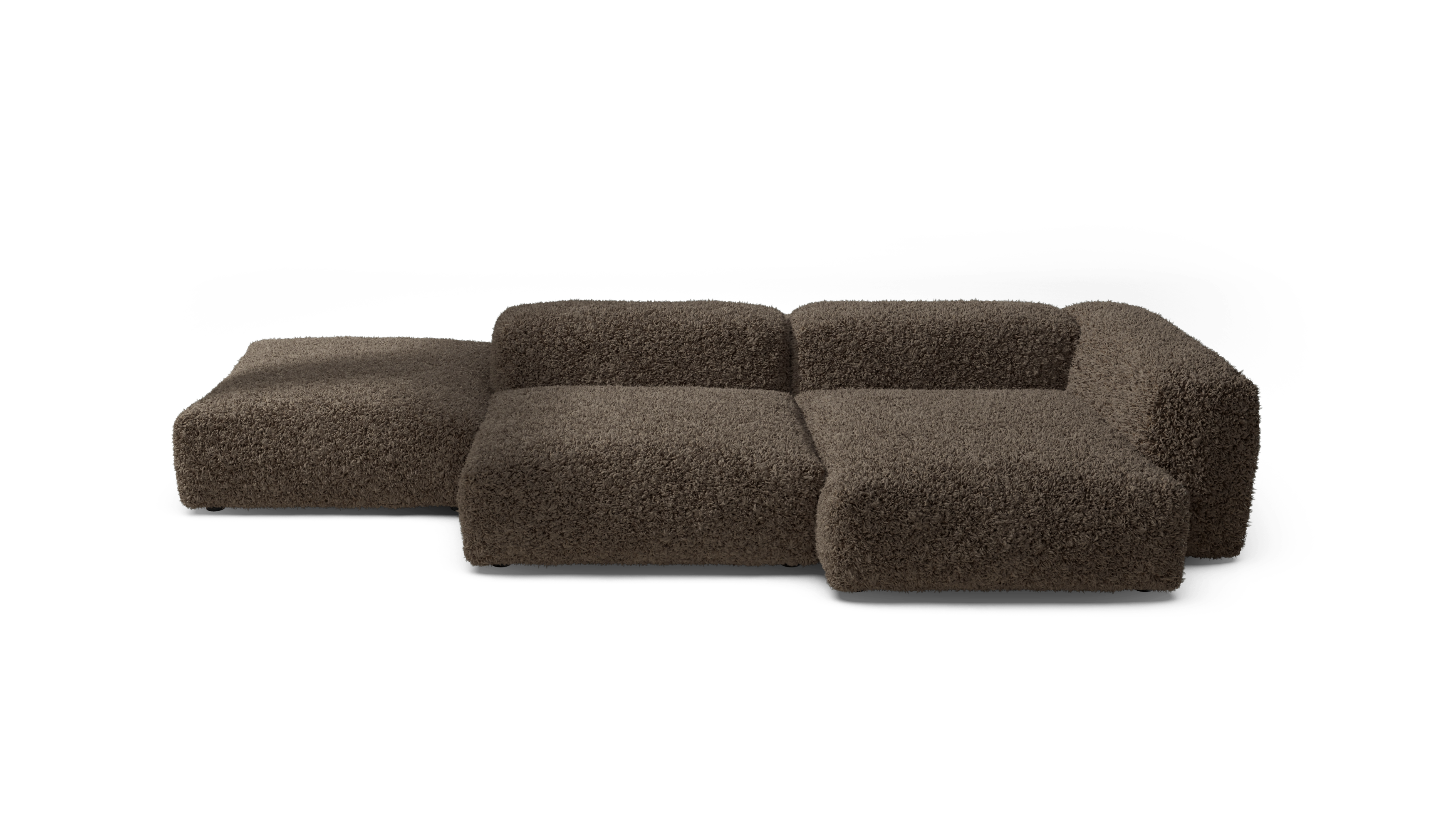vetsak Sofa Set 09 The Island divano modulare Doodle Cacao 6 posti