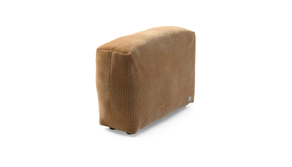 vetsak Cover Sofa Side Medium fodera cammello velluto coste