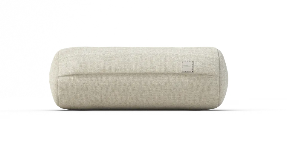 vetsak Noodle cuscino rotondo ecru Breeze